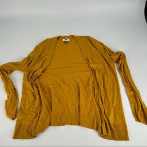 Old Navy Mustard Cardigan Sweater - Size Large